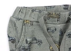 Name It shorts forest fog print